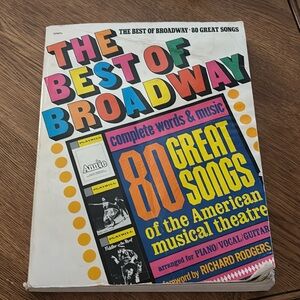 Vintage 🎶The Best of Broadway. 80 great songs of the American musical Theatre
